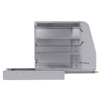 Aluminium Canopy Pantry Slide 830mm x 210mm x 790mm OTC-SS