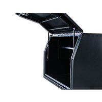 Full Lid 1000mm x 600mm x 820mm Black OZY-1068FDB 