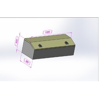 Chest Top Lid OZY-1465FP 1400mm x 600mm x 500mm 