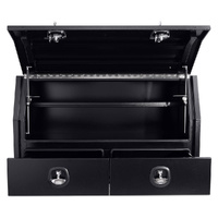Built-in Drawers 1400mm x 600mm x 820mm Black OZY-1468AB 