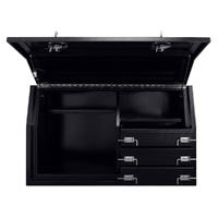 Built-in Drawers 1400mm x 600mm x 820mm Black OZY-1468FD-3B