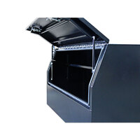 Half Lid 1400mm x 600mm x 820mm Black OZY-1468HDB 