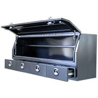 Built-in Drawers 2100mm x 600mm x 820mm Black OZY-2168AB 