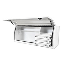 Full Lid 2100mm x 600mm x 820mm White OZY-2168FD-3W