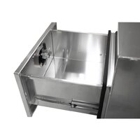 Undertray 600mm x 500mm x 500mm  With Drawer OZY-655UFP-D