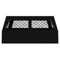 Dog Cage 1780mm x 700mm x 850mm Black OZY-DBBLK 