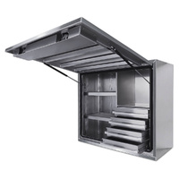 Full Side Opening Truck Toolbox with 4 Internal Drawers