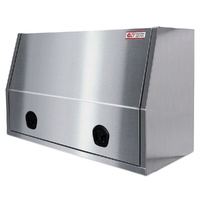 Full Side Opening UTE Toolbox with 3 Built-in Drawers - Flat Plate