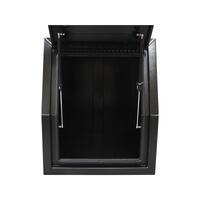 Dog Cage And Toolbox 1780mm x 700mm x 850mm OZY-HDBLK Black