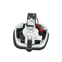 12V Electric Central Locking Whale Tail Pad Lockable Compression Lock STUD Mount Black - OZY-WTLOCKALLB