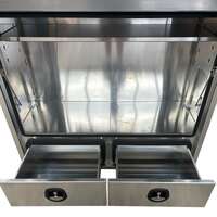 Truck Box Half Lid 2 External Drawers 1400mm x 600mm x 1200mm Flat Plate OTC-1461A 