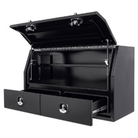 Built-in Drawers 1400mm x 600mm x 820mm Black OZY-1468AB 
