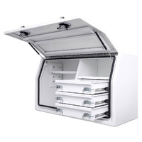 Built-in Drawers 1400mm x 600mm x 820mm White OZY-1468FD-3W