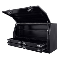 Built-in Drawers 1400mm x 600mm x 820mm Black OZY-1468FD-4B 