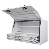 Built-in Drawers 1400mm x 600mm x 820mm White OZY-1468FD-4W-Q QLD Warehouse