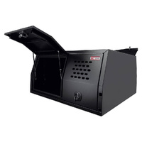 Canopy Jack Off - 1/4 Dog Box 1780mm x 1600mm x 850mm Black OZY-1716DB-B QLD Warehouse
