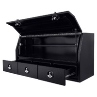Built-in Drawers 1700mm x 600mm x 820mm Black OZY-1768AB 