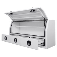 Built-in Drawers 1700mm x 600mm x 820mm White OZY-1768AW 