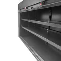 Truck Box 1900mm x 600mm x 1200mm Roller Shutter  Black OZY-1961RS-B