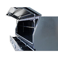 Built-in Drawers 2100mm x 600mm x 820mm Black OZY-2168AB 