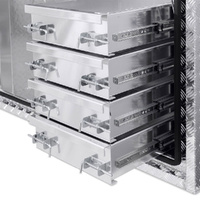 Truck Box 1400mm x 600mm x 1200m  Checker Plate OTC-1461CP-4D-P Perth Warehouse