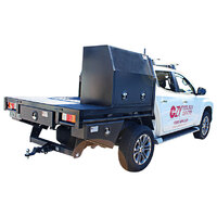 Full Lid 1000mm x 600mm x 820mm Black OZY-1068FDB 