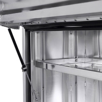 Truck Box Half Lid 2 External Drawers Pro-Series 1400mm x 600mm x 1200mm OZY-1461FP-2D Flat Plate