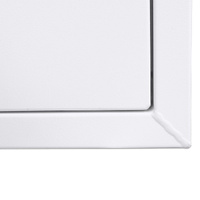 Full Lid 1400mm x 600mm x 820mm White OZY-1468FDW 