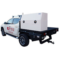 Half Lid 1400mm x 600mm x 820mm White -1468HDW 