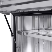 Half Lid Truck Toolbox with 2 External Drawers