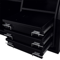 Built-in Drawers 1400mm x 600mm x 820mm Black OZY-1468FD-3B