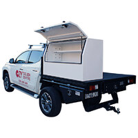 Half Lid 1400mm x 600mm x 820mm White -1468HDW 