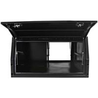 Canopy Jack Off - 1/4 Dog Box 1780mm x 1600mm x 850mm Black OZY-1716DB-B