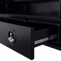 Built-in Drawers 1700mm x 600mm x 820mm Black OZY-1768AB 