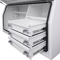 Built-in Drawers 1700mm x 600mm x 820mm White OZY-1768FD-3W-Q QLD Warehouse