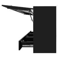 Truck Box 1900mm x 600mm x 1200m Pro-Series OZY-1961FP-3D-B Black