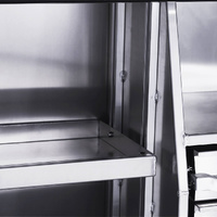 Full Side Opening UTE Toolbox with 3 Built-in Drawers - Flat Plate
