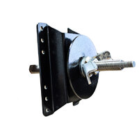 Spare Wheel Holder With Floor Mount Black OZY-TMB Black