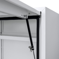 Truck Box Half Lid 2 External Drawers 1400mm x 600mm x 1200mm Pro-Series OZY-1461FP-2D-W White