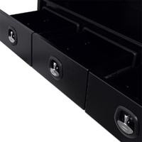 Built-in Drawers 1700mm x 600mm x 820mm Black OZY-1768AB 