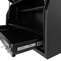 Built-in Drawers 1700mm x 600mm x 820mm Black OZY-1768FD-2B 