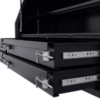 Built-in Drawers 1700mm x 600mm x 820mm Black OZY-1768FD-4B 