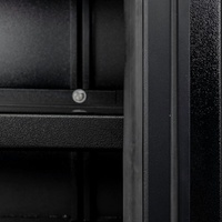 Truck Box 1900mm x 600mm x 1200mm Roller Shutter Black OZY-1961RS-B