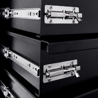 Drawers Black 600mm x 430mm x 620mm OZY-644DB-4
