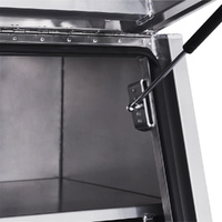 Full Side Opening UTE Toolbox with 3 Built-in Drawers - Flat Plate