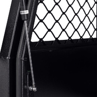 Dog Cage And Toolbox 1780mm x 700mm x 850mm Black OZY-HDBLK 
