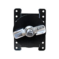 Spare Wheel Holder With Floor Mount Black OZY-TMB-P Black Perth Warehouse