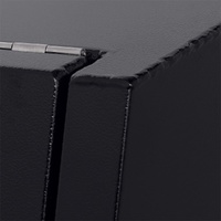 Built-in Drawers 1400mm x 600mm x 820mm Black OZY-1468FD-2B 