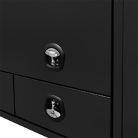 Truck Box 1900mm x 600mm x 1200m Pro-Series OZY-1961FP-3D-B Black