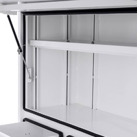 Truck Box 1900mm x 600mm x 1200m Pro-Series OZY-1961FP-3D-W White